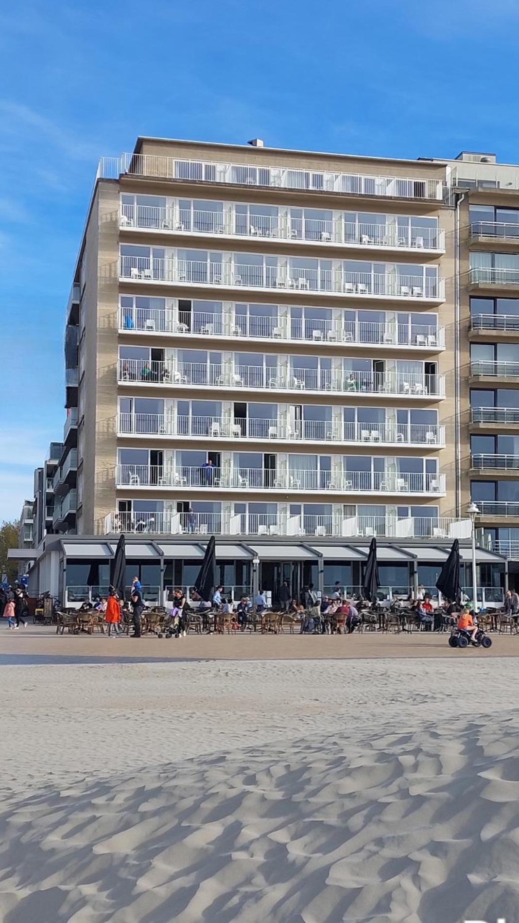 Hotel Sandeshoved Zeedijk Nieuwpoort Exteriér fotografie